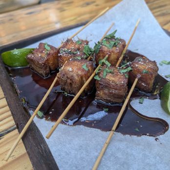 Laurel Tavern - Pork belly skewers - New American Near Me - Studio City, California
