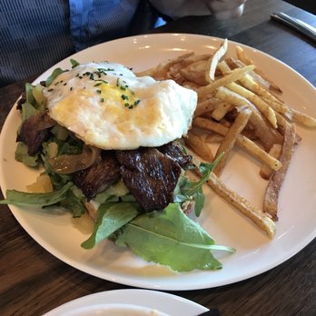 Le French - Steak open face sandwich - French Near Me - Denver, Colorado Le French - Steak open face sandwich - French Near Me - Denver, Colorado