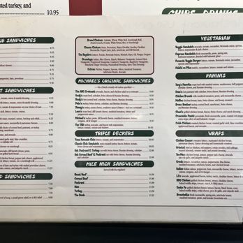 Michael's Deli - Menu - Delis Near Me - Reno, Nevada