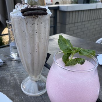 Union - Cookies & cream malt & a watermelon coconut mojito - Diners Near Me - Fort Collins, Colorado Union - Cookies & cream malt & a watermelon coconut mojito - Diners Near Me - Fort Collins, Colorado