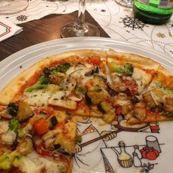 Ristorante Vino - Vegetarische Pizza (24 cm)