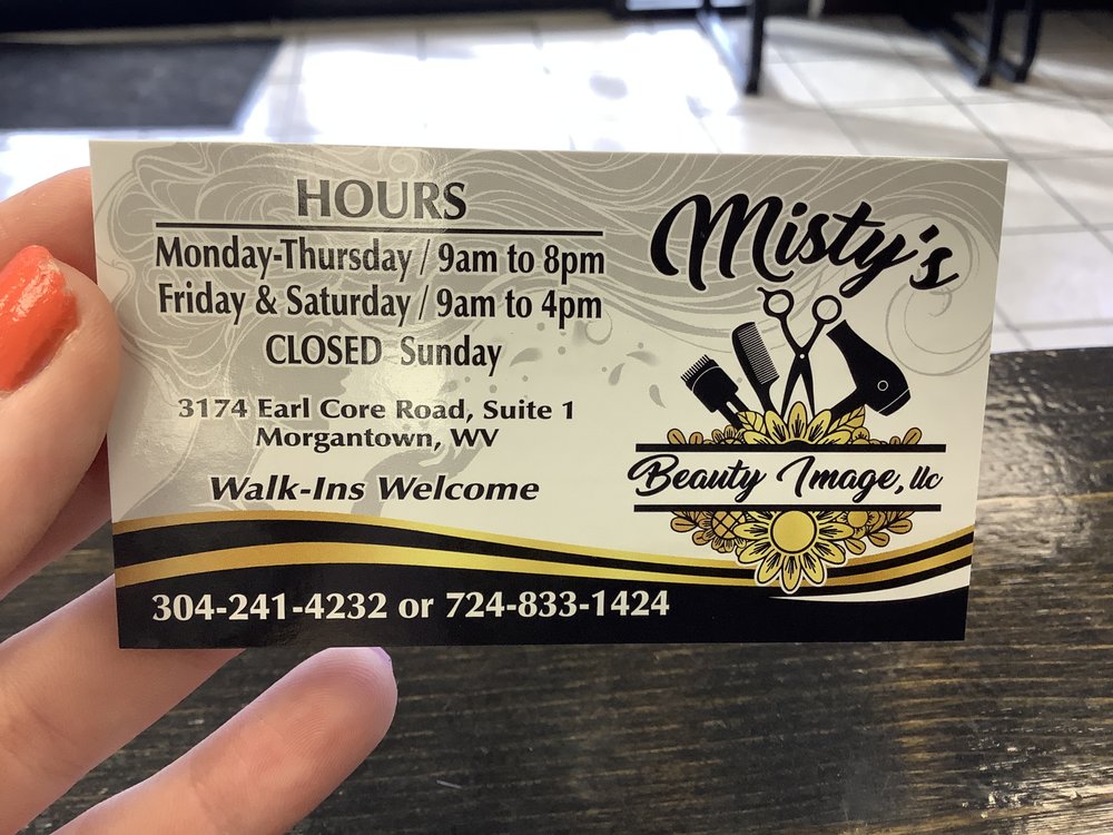 MISTY’S BEAUTY IMAGE Updated September 2024 3174 Earl L Core Rd