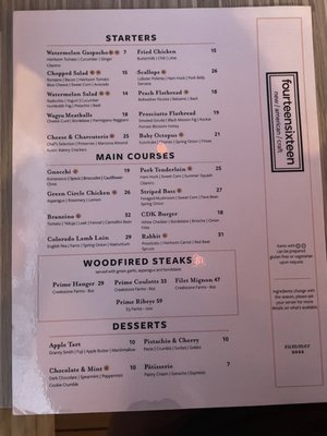 Menu photo 7 fourteensixteen La Grange, IL