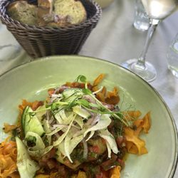 Hôtel Héritage - Snapper with ratatouille...Excellent!!!