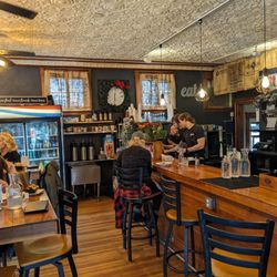 Alreddy Coffee & Cafe - Bar, kitchen and small dining area