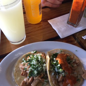 La Casa de Los Tacos - Two chicken tacos and fresh lemonade! - Tacos Near Me - Secaucus, New Jersey