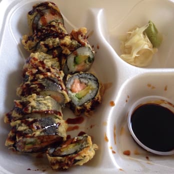 Sakura Sushi Bar - Well done JB tempura roll - Sushi Bars Near Me - West Miami, Florida
