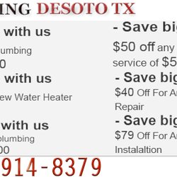 Plumbing Desoto TX