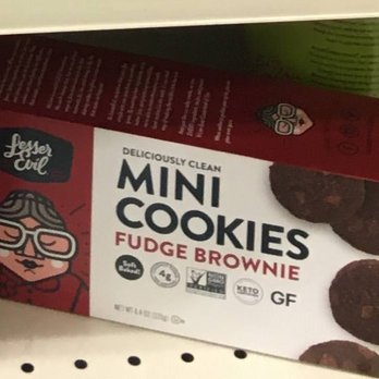 Lesser Evil - a box of cookies on a shelf - Specialty Food Near Me - Danbury, Connecticut Lesser Evil - a box of cookies on a shelf - Specialty Food Near Me - Danbury, Connecticut