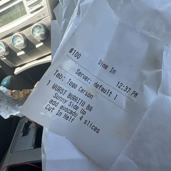Bad-Ass Breakfast Burritos - My order!!! - Food Delivery Services Near Me - Sandy, Utah