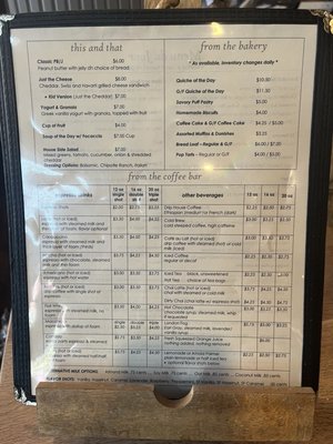 Menu photo 7 Old Mill Cafe Ellicott City, MD
