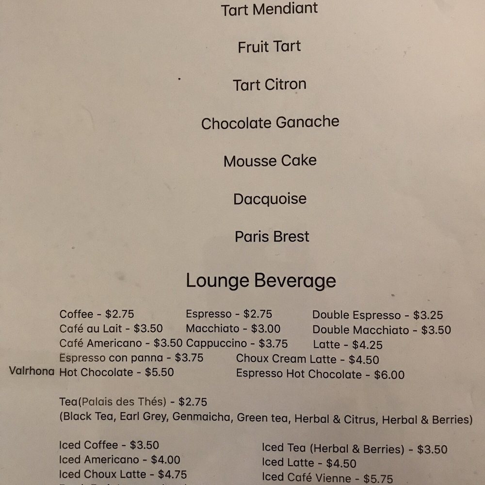Ciel Dessert - Menu - Desserts Near Me - Westwood, New Jersey Ciel Dessert - Menu - Desserts Near Me - Westwood, New Jersey