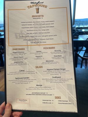 Menu photo 6 The Waterfront Taphouse Vancouver, WA