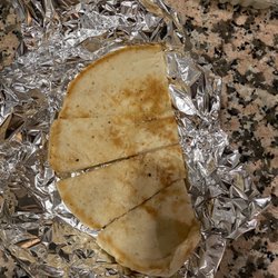 Souvlaki and Panini - The pita they sent us to dip our 8$ tzaziki. Def not enough for the amount of tzaziki that came in the tub!!