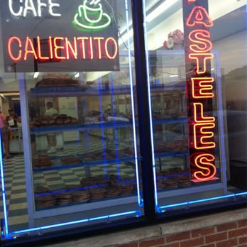 La Central Bakery - a neon sign in the window - Bakeries Near Me - Chicago, Illinois