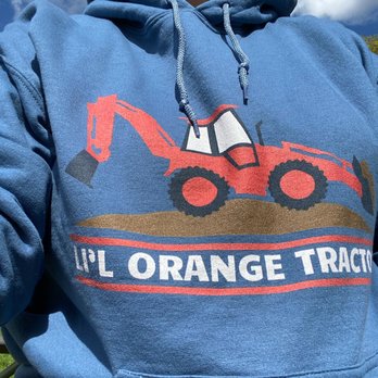 Li'l Orange Tractor - Check out Li'l Orange Tractor hoodies! - Excavation Services Near Me - Colville, Washington Li'l Orange Tractor - Check out Li'l Orange Tractor hoodies! - Excavation Services Near Me - Colville, Washington