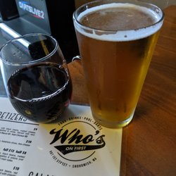 Who's on First - Two Vines Cab for $6 and 805 for $5.50.