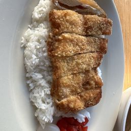 Chicken Katsu Curry (curry on the side) Chicken Katsu Curry (curry on the side)