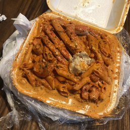 Rasta Pasta Shrimp and Crab