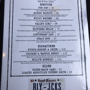 Jack Brown's - Brunch menu - New American Near Me - Charlotte, North Carolina