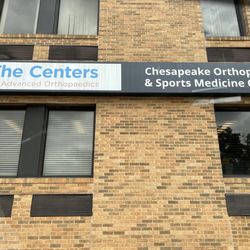 THE CENTERS FOR ADVANCED ORTHOPAEDICS CHESAPEAKE ORTHOPAEDIC - 200