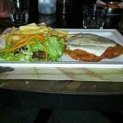 Mancero Kitchen & Bar - Milano chicken schnitzel