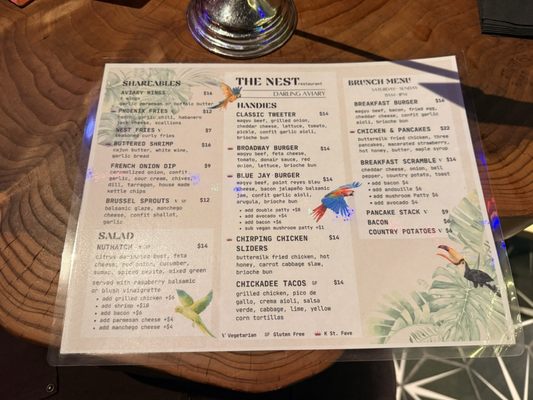 Menu photo 6 Darling Aviary Sacramento, CA Menu photo 6 Darling Aviary Sacramento, CA