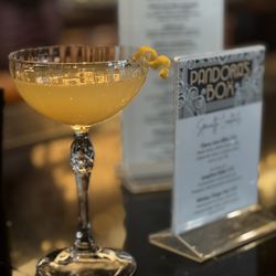 Pandora's Box - Specialty cocktail- "Josephine Baker" cocktail