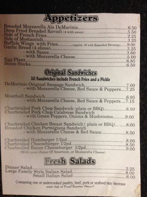 Dom & Phil DeMarinis Original Recipes by null