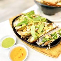 Oc A Chay - Razor clams -fresh but very bland (without any seasoning)
