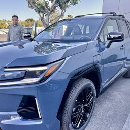 picking up our 2026 toyota rav4 phev xse from stevens creek toyota