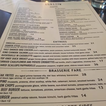 Agustin Kitchen - Menu - New American Near Me - Tucson, Arizona Agustin Kitchen - Menu - New American Near Me - Tucson, Arizona