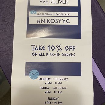 Nikos Pizza - take 10 % off on all pick - up orders - Pizza Near Me - Calgary, Alberta