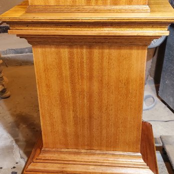 Mr Oak Antiques & Refinishing - Mahogany podium refinish. - Antiques Near Me - Olympia, Washington Mr Oak Antiques & Refinishing - Mahogany podium refinish. - Antiques Near Me - Olympia, Washington