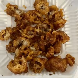Orange "Chicken"...nothing but breading.