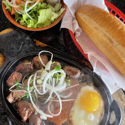 #14. Bo Ne/Steak And Egg Sizzling Plate #14. Bo Ne/Steak And Egg Sizzling Plate