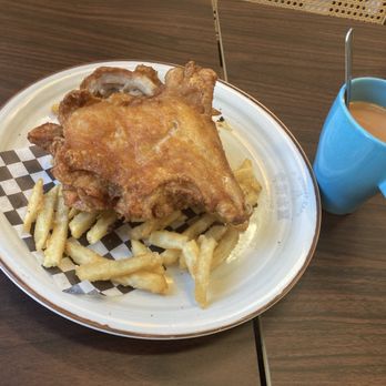 O Street Cafe - Chicken leg and milk tea - Chinese Near Me - Newmarket, Ontario