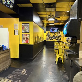 Mr Fries Man - the inside of a fast food restaurant - Fast Food Near Me - Las Vegas, Nevada