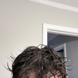 48 hours after the perm. 1st wash after. 48 hours after the perm. 1st wash after.