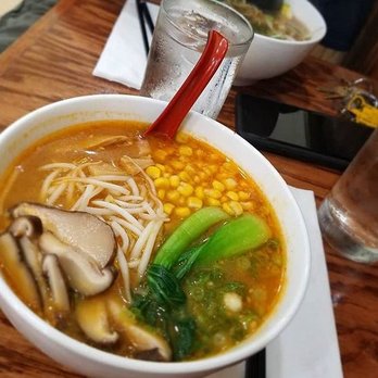 Three Bowls Ramen - veggie ramen bowl - Noodles Near Me - Woodside, New York Three Bowls Ramen - veggie ramen bowl - Noodles Near Me - Woodside, New York