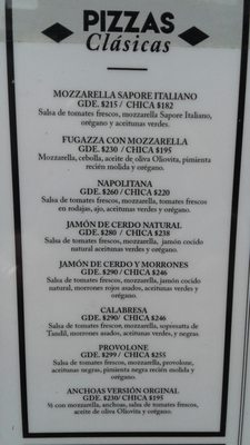 Menu photo 3 Almacen de Pizzas Buenos Aires, C Menu photo 3 Almacen de Pizzas Buenos Aires, C