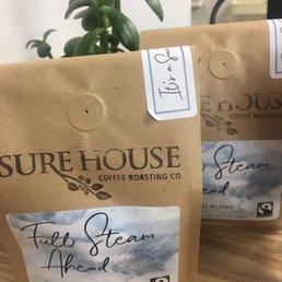 Since I am from out of town I have to take home some of the best beans I've ever had! Can't wait to brew this up in the morning. Since I am from out of town I have to take home some of the best beans I've ever had! Can't wait to brew this up in the morning.