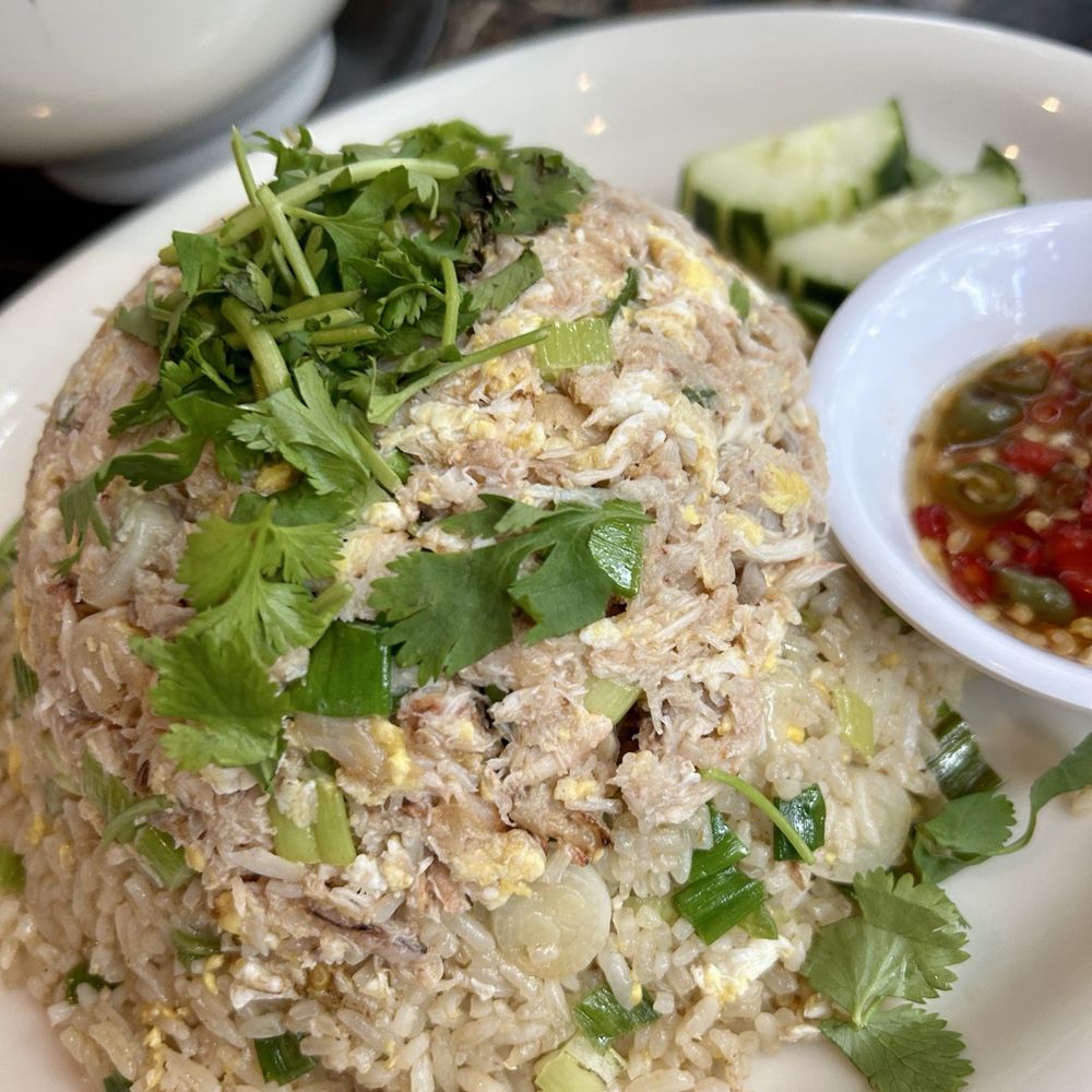 Super Sap's Fine Thai Cuisine - Crab fried rice was my best bet - Thai Near Me - Cedar Park, Texas