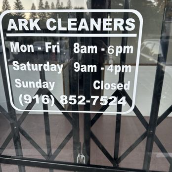 Ark Cleaners - New hours - Laundry Services Near Me - Rancho Cordova, California Ark Cleaners - New hours - Laundry Services Near Me - Rancho Cordova, California