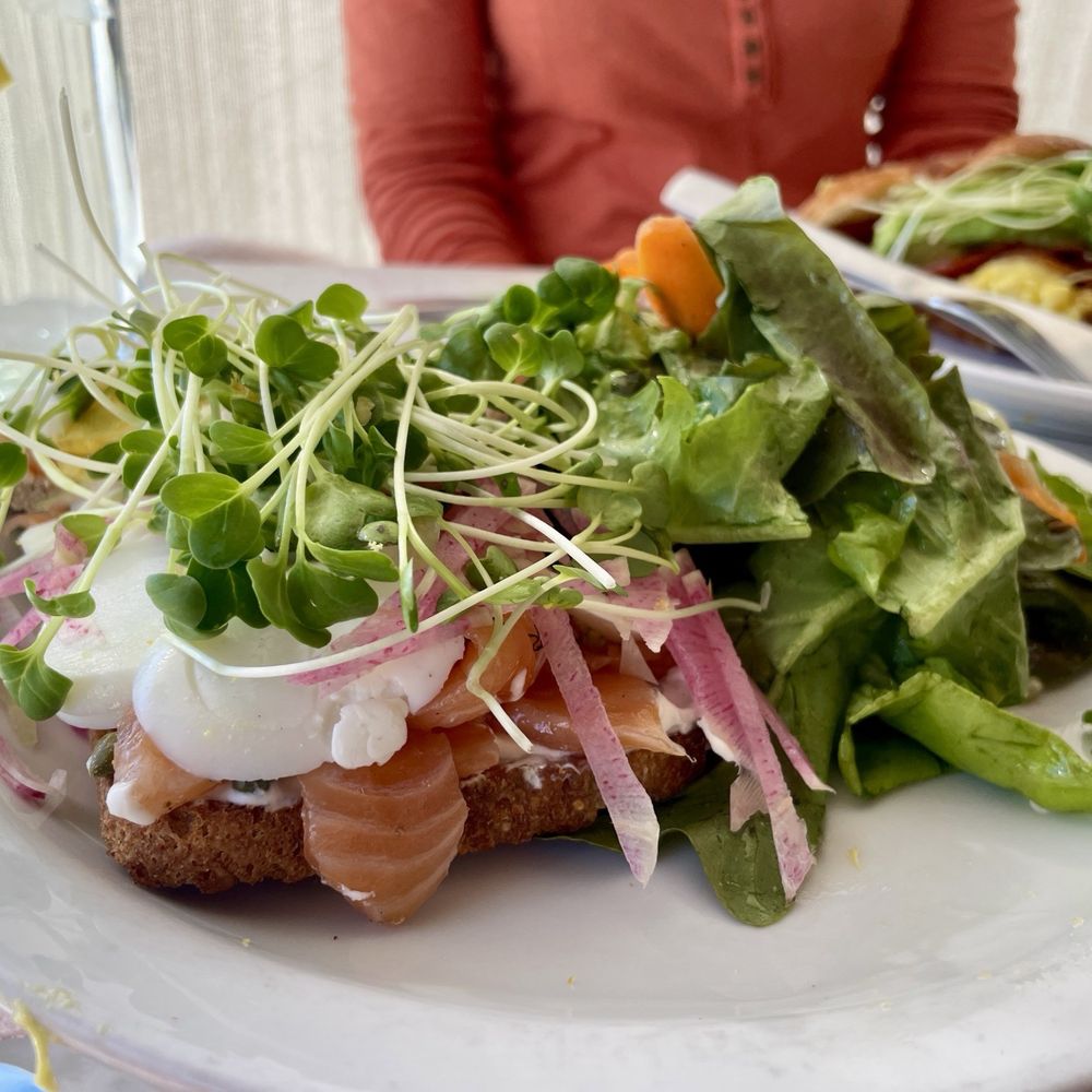 Salmon Tartine