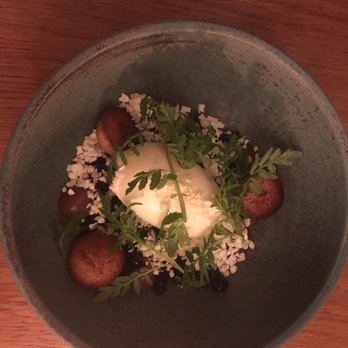 Pony - Blueberry and sorbet dessert with mini financiers - Modern European Near Me - Copenhagen, 84