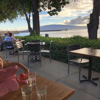 Aloha Mixed Plate - Beautiful ocean view next to our table. - Hawaiian Near Me - Lahaina, Hawaii