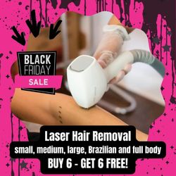 Express Med Spa La Grange - BLACK FRIDAY DEALS HAVE DROPPED! Laser hair removal. BUY 6 get 6 free at Express Med Spa in La Grange!