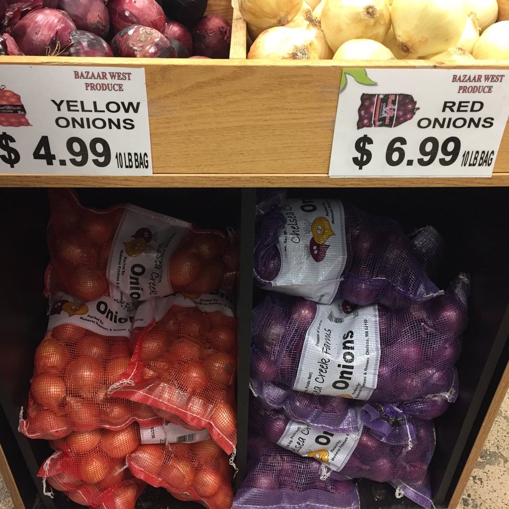 Bazaar West Supermarket - Great onions, very inexpensive! - International Grocery Near Me - Framingham, Massachusetts Bazaar West Supermarket - Great onions, very inexpensive! - International Grocery Near Me - Framingham, Massachusetts
