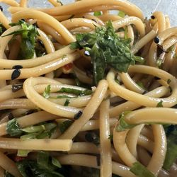 Cold Sesame noodles! Perfect for picnics!